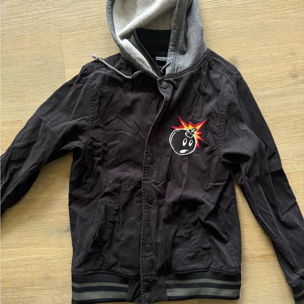 Black vintage the hundreds jacket